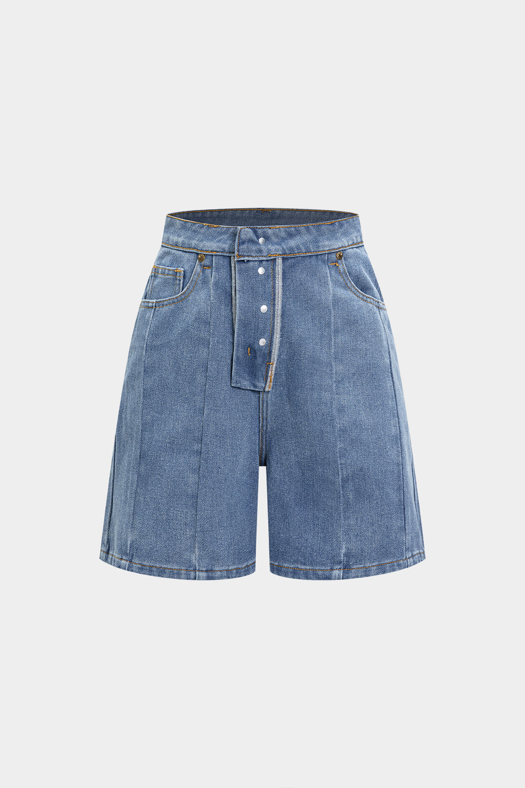 denim Cepli Şort