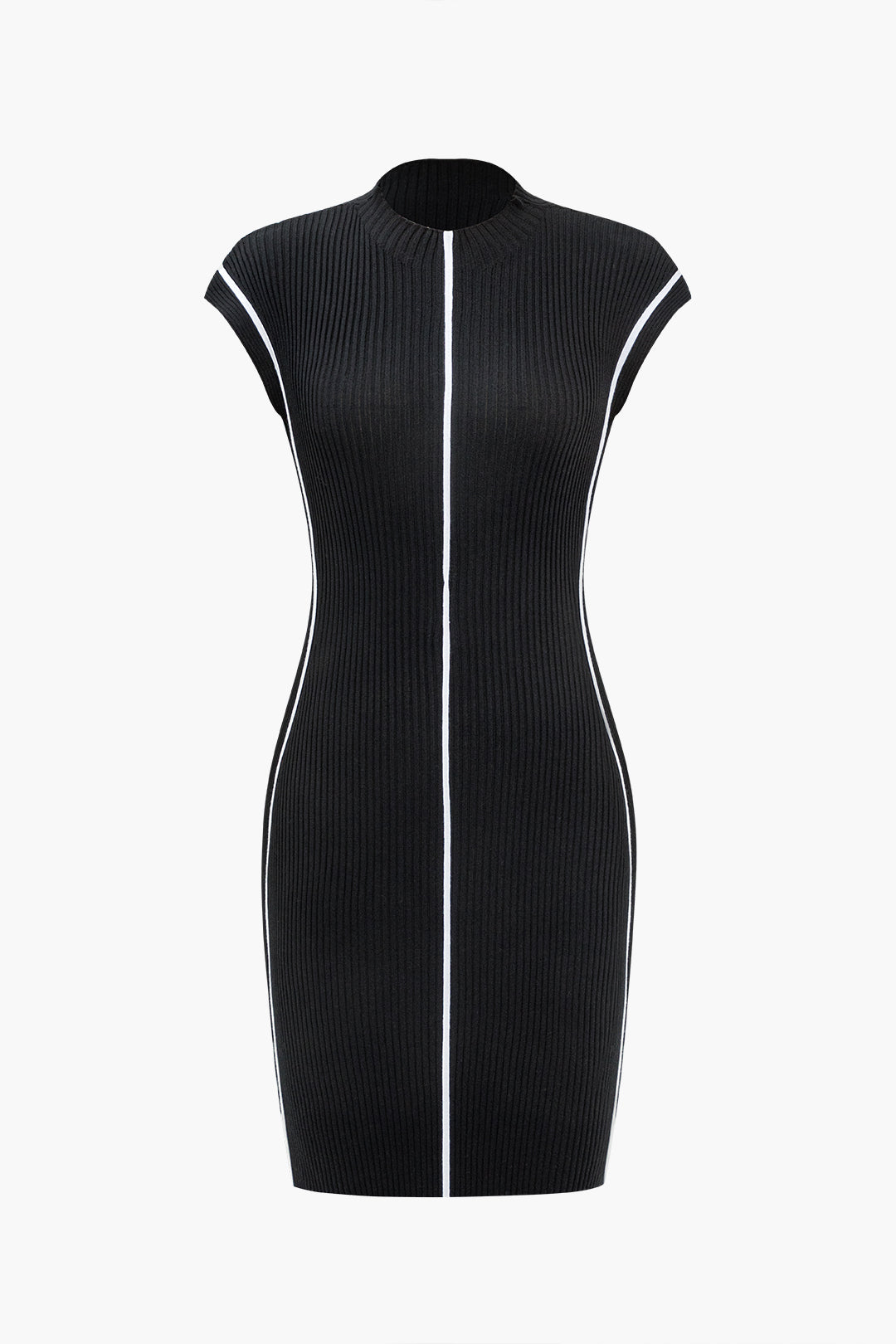 Kontrast Triko midi Elbise