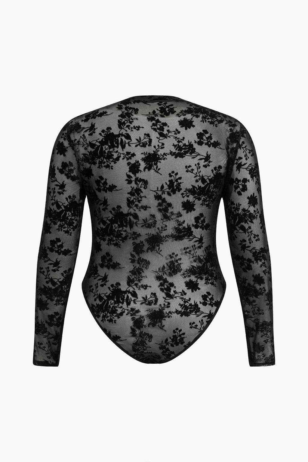 Shapewear  Büyük Beden Çiçekli Bodysuit