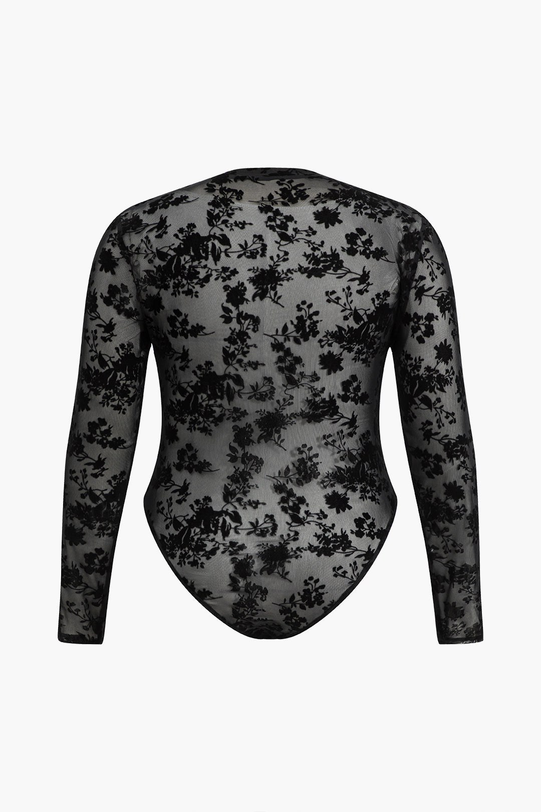 Shapewear  Büyük Beden Çiçekli Bodysuit