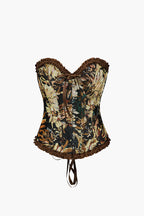 Donna Desenli Straplez top