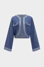 Denim Kontrast Mont