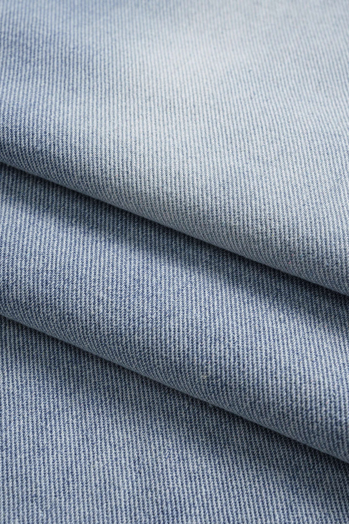 Püsküllü Denim Barrel Kot