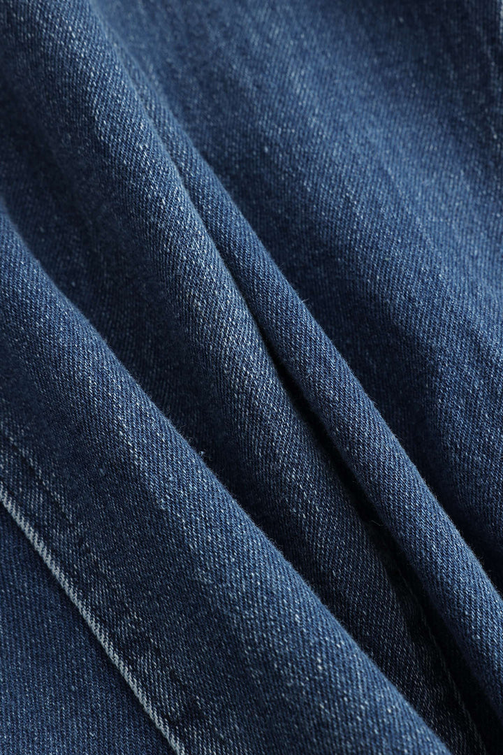 Kot Düğmeli Uzun Kollu Mont