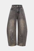 denim Barrel Jean pantolon