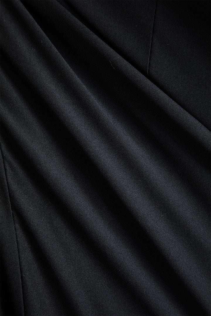 Capriona Düğmeli Çentikli Yaka Blazer