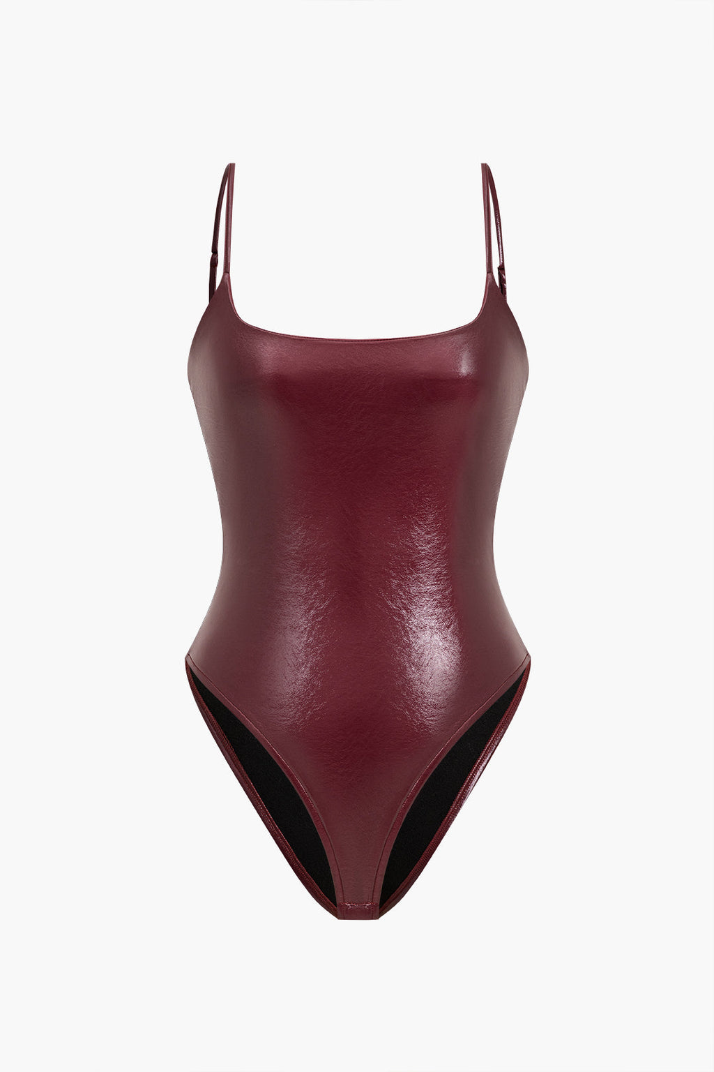 Shapewear Deri Bodysuit