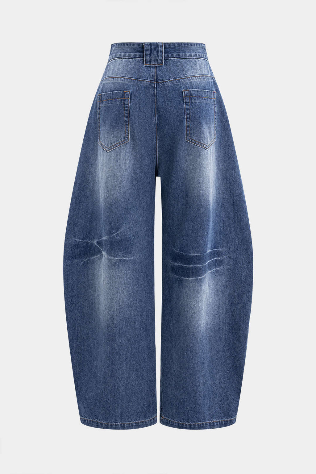 Denim Barrel Kot