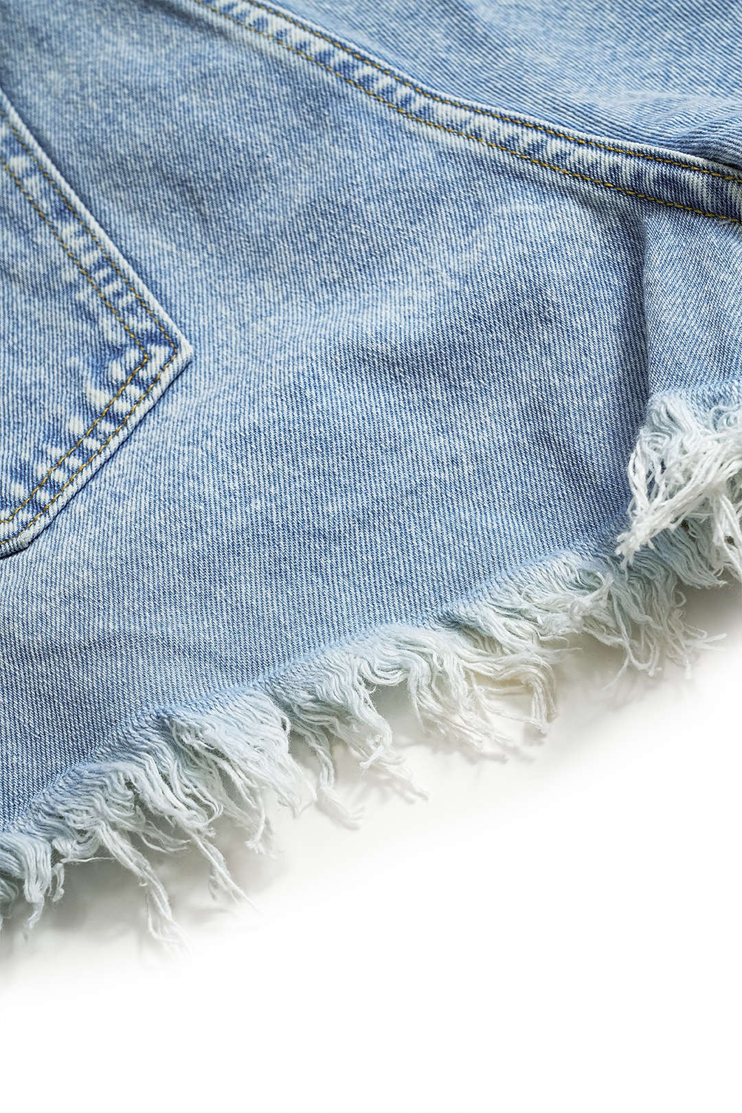 Denim Cepli Şort