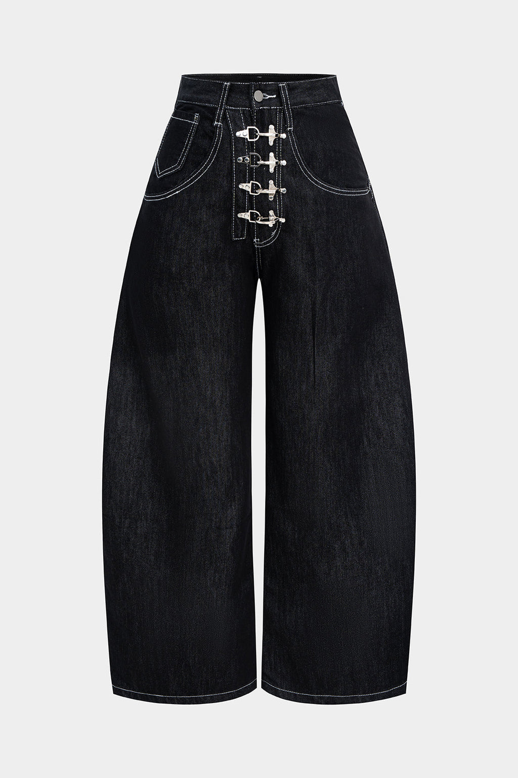 denim Barrel Jean pantolon