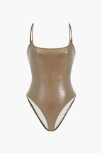 Shapewear Deri Bodysuit