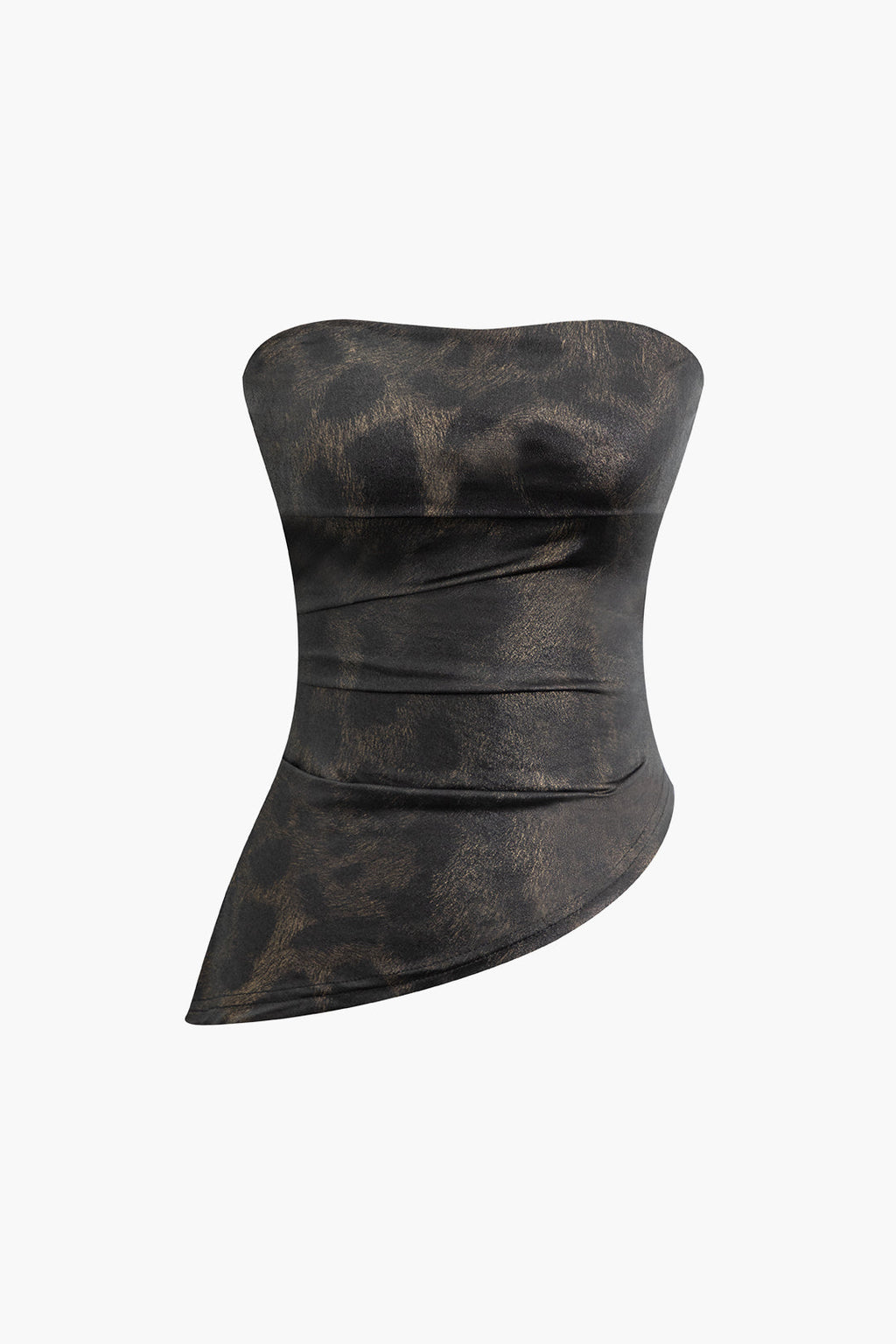 Vira Asimetrik Straplez top