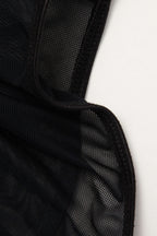 Şeffaf Büstiyer Korseli Bodysuit