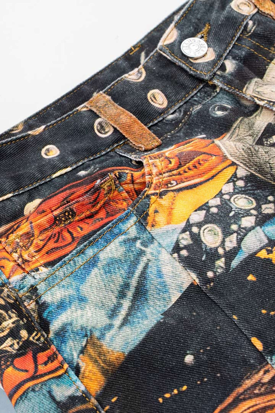 denim Barrel Jean pantolon