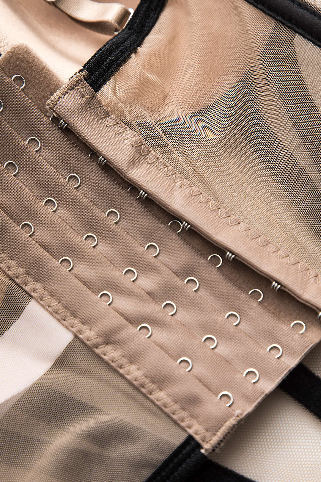 Patchwork Korseli Mesh