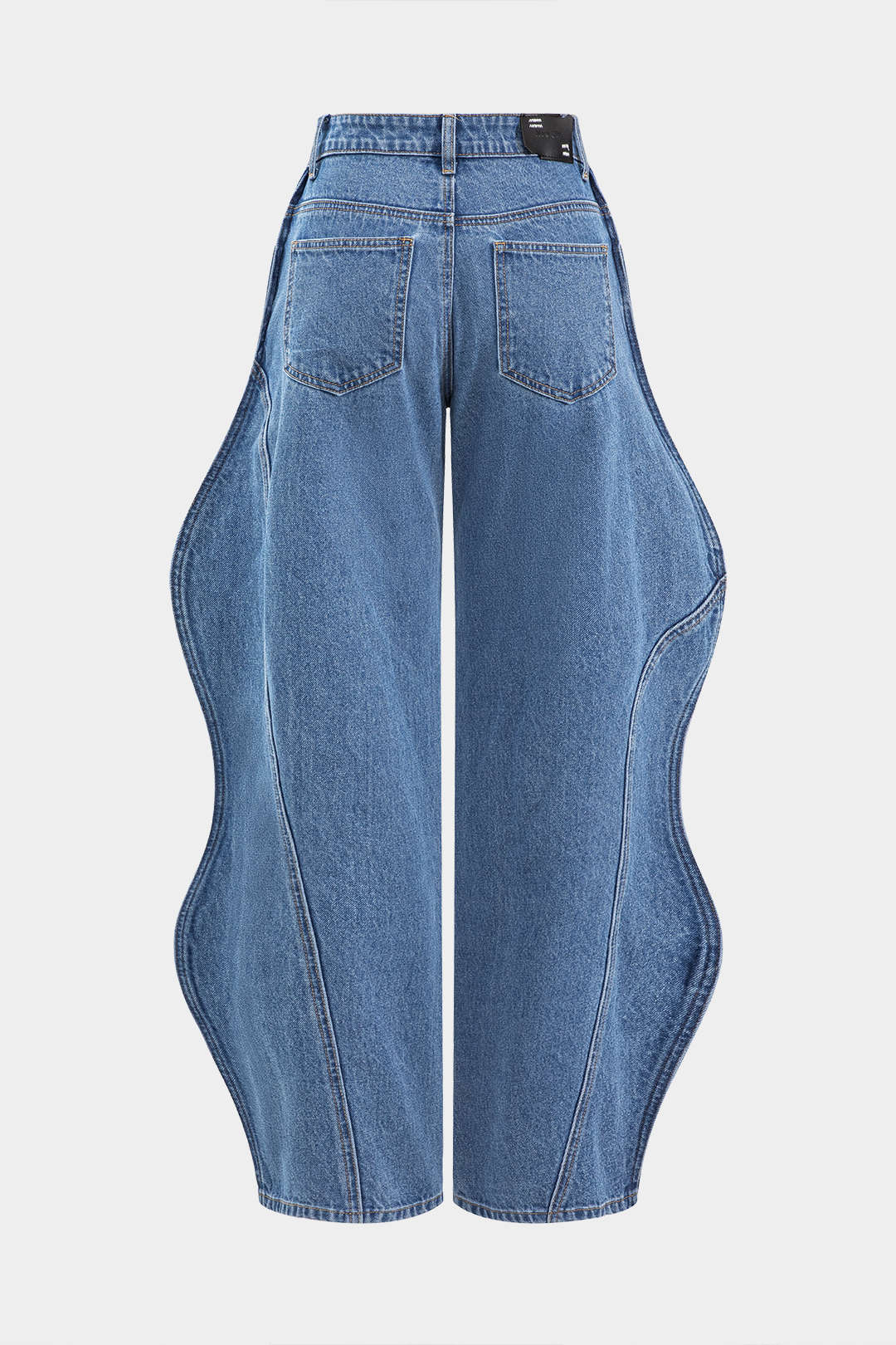 denim Barrel Jean pantolon
