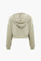 Portina Kapüşonlu top ve Mini Etek Takım