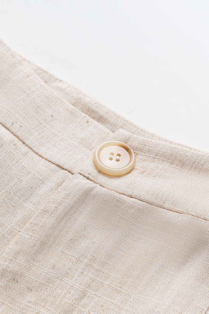 Kontrast Asimetrik Şort