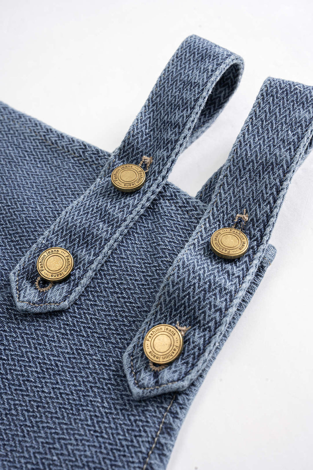 Denim Asimetrik Yelek