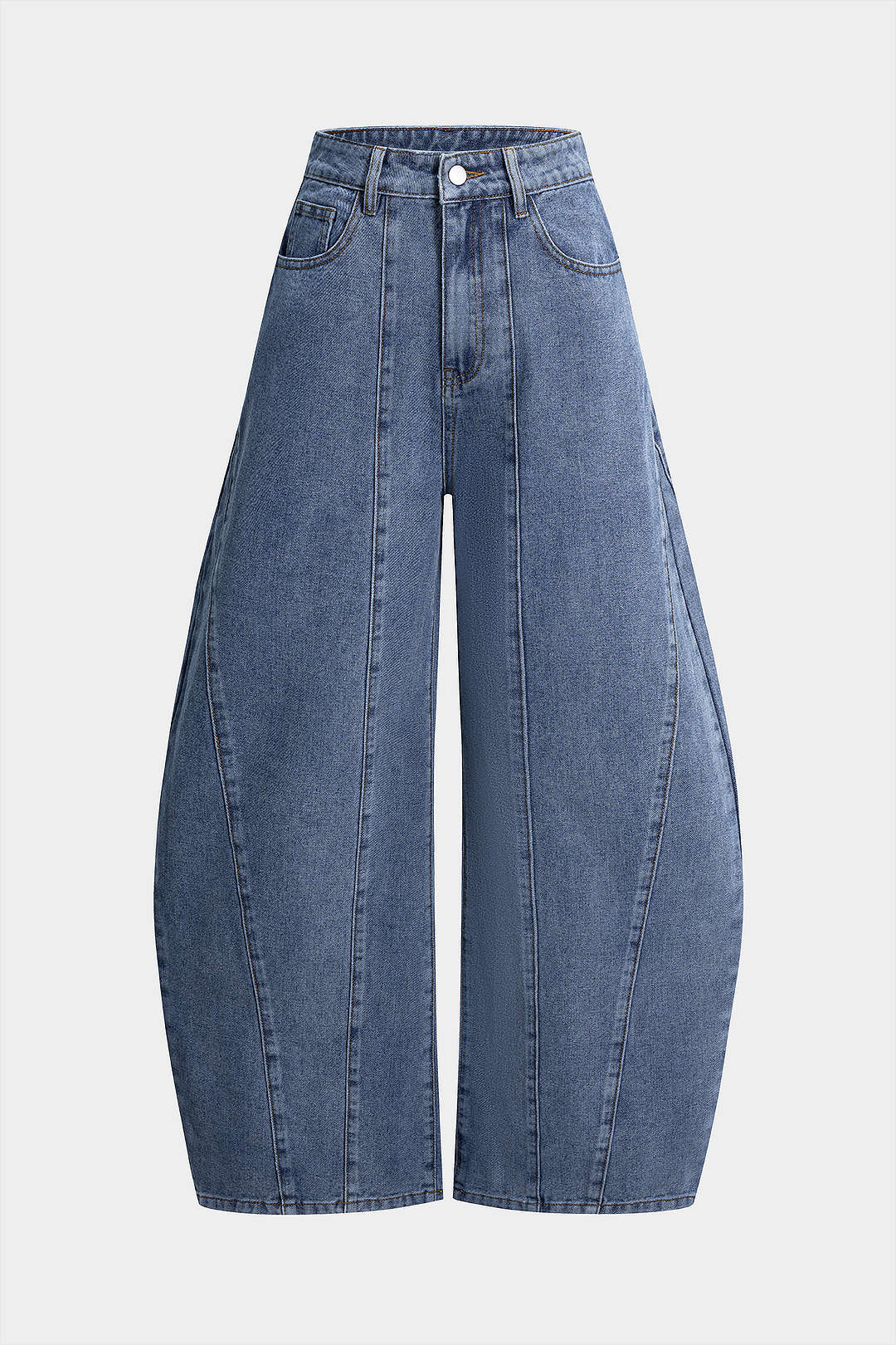 Denim Barrel Pantolon Jean