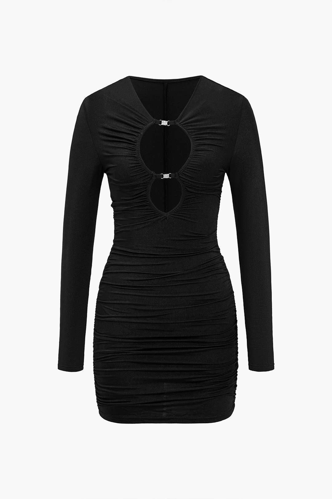 Taşlı Taşlı Mini Elbise