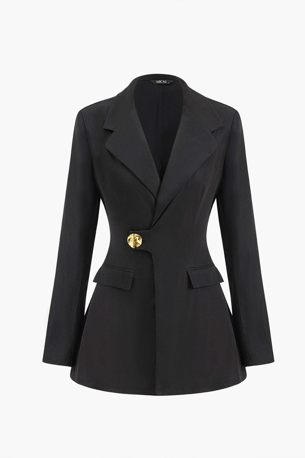 Düğmeli Blazer Ceket