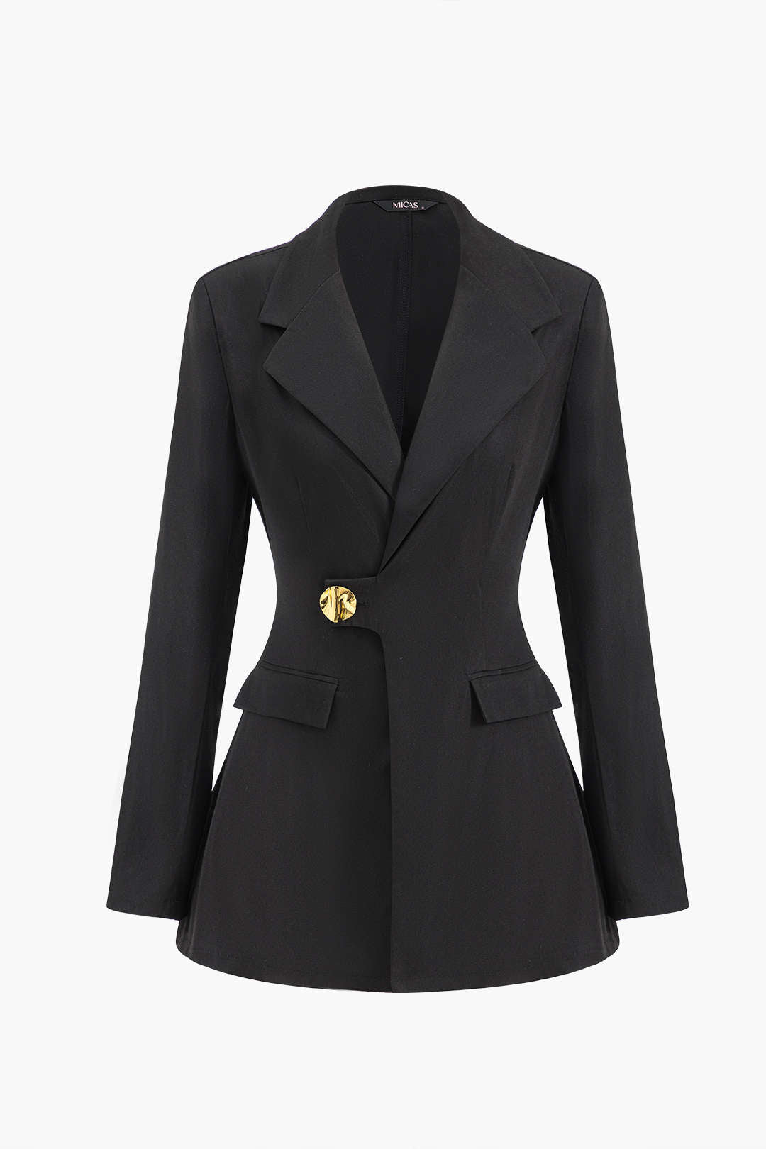 Düğmeli Blazer Ceket