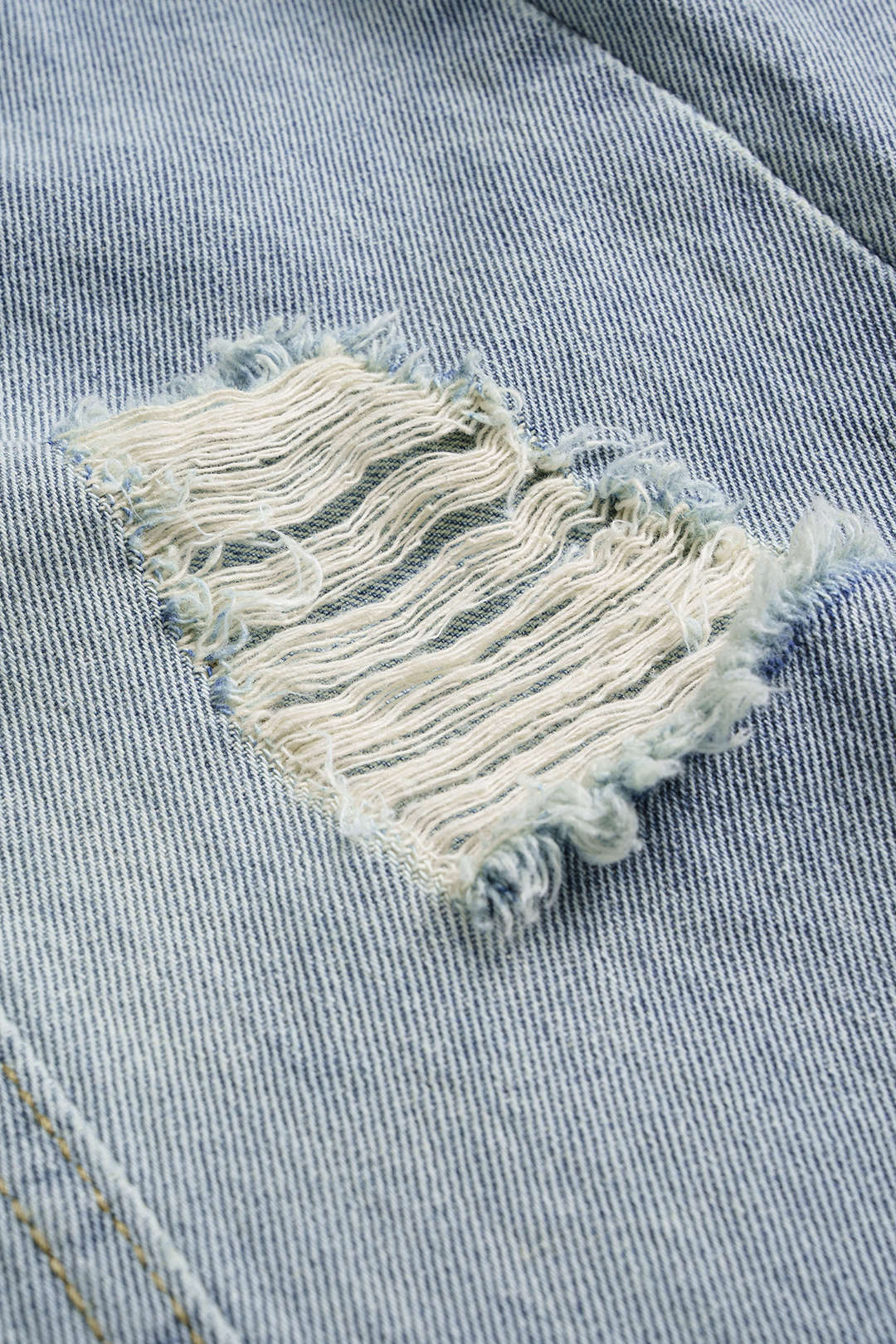 Denim Barrel Kot