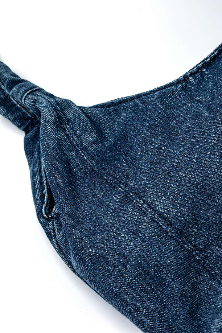 Loca Denim Omuz Çantası