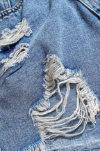 Denim Cepli Şort