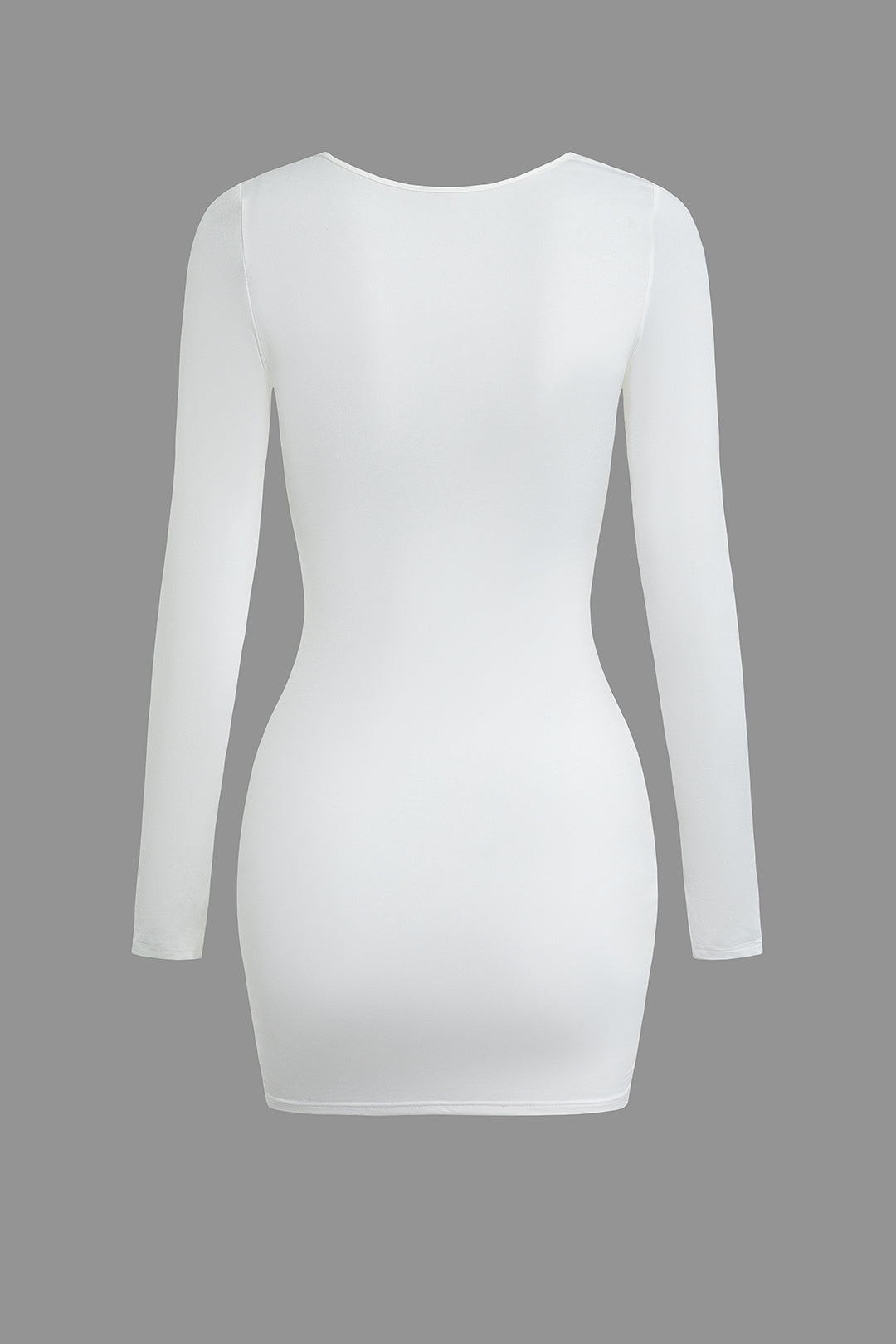 Katı Dantelli İpli Mini Elbise