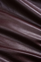 Suni Deri Zipper Ceket