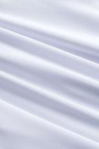 Kontrast Metalik Dekor Büzgülü Kesik Bağcıklı Karın Kontrolü Tek Parça Mayo