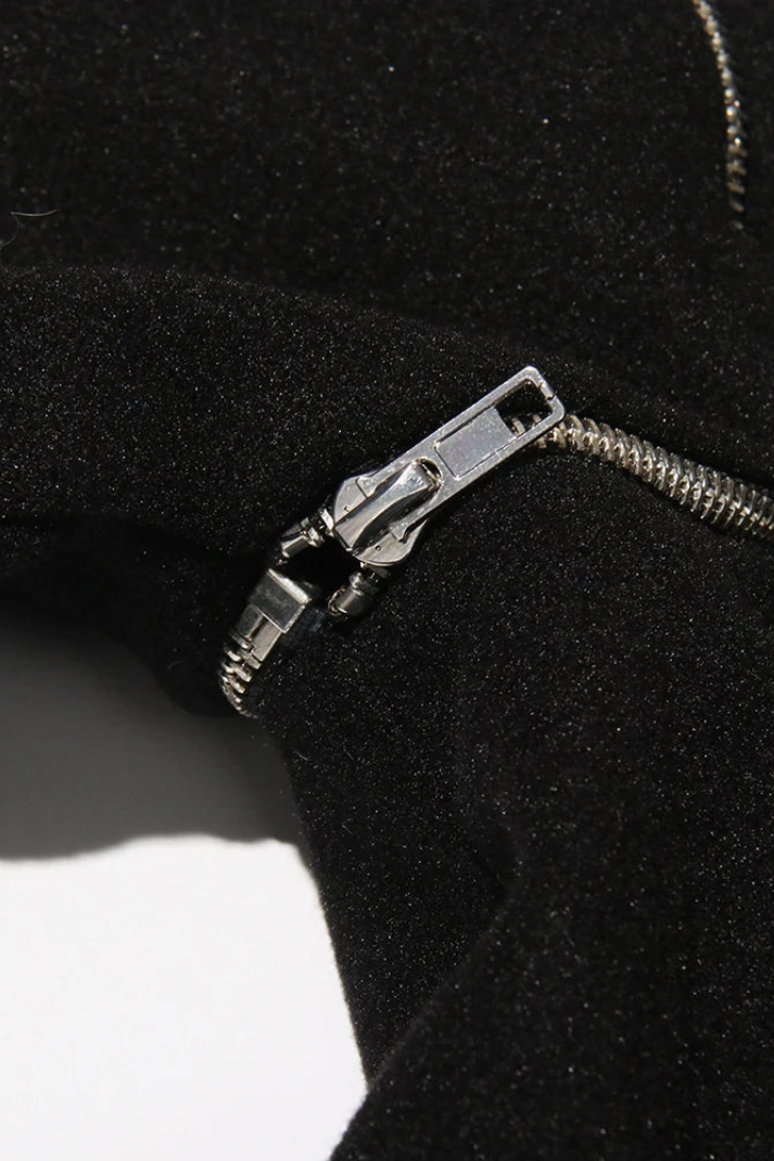 Lively Fermuarlı Blazer Ceket