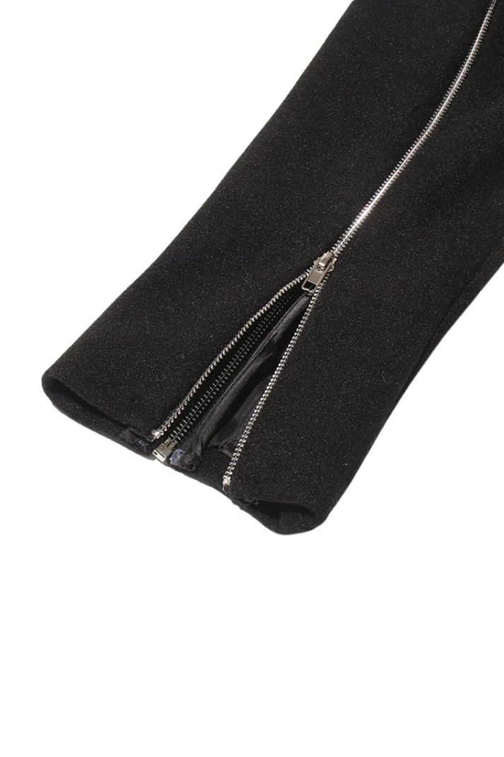 Lively Fermuarlı Blazer Ceket