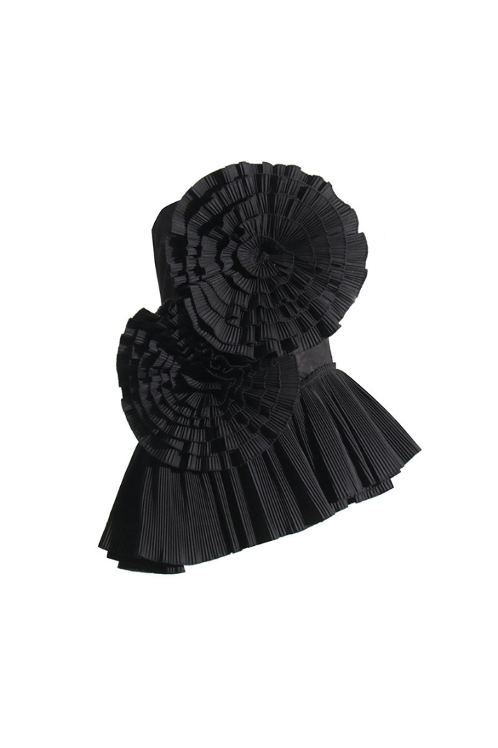 Reese Çiçek Aplikeli Straplez Büstiyer