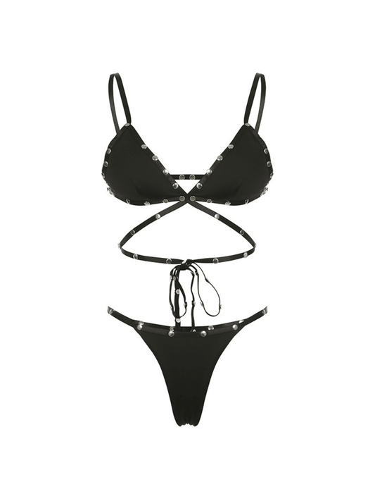 Düğme Detaylı Bikini