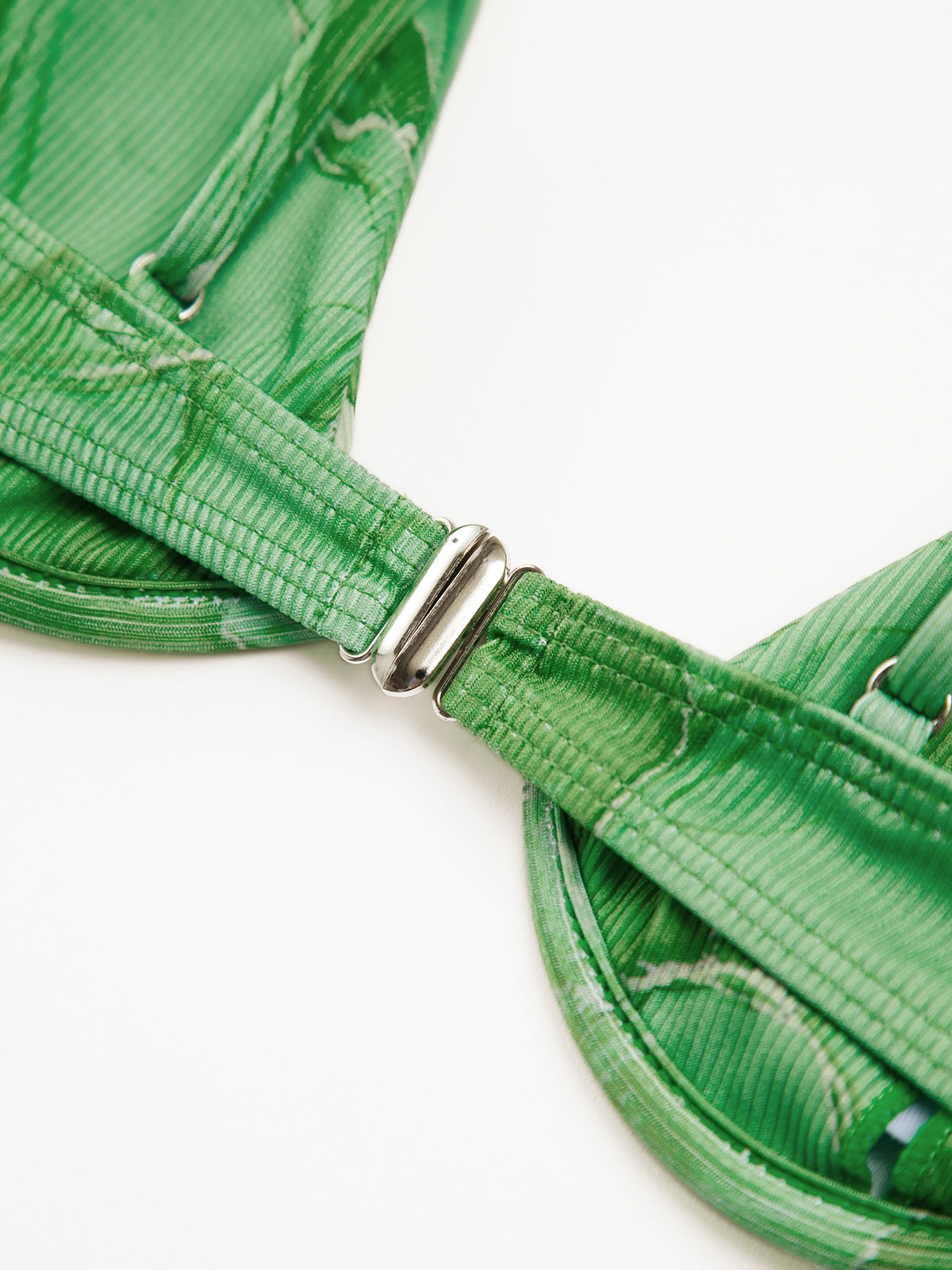 Spring Flames Desenli File Üç Parça Bikini Takımı