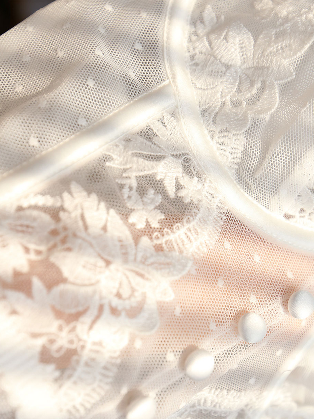 Çiçek Desenli Düz Büstiyer