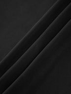 Yarı Transparan Kat Kat Fırfırlı Fermuarlı Uzun Elbise