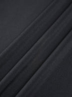 İnci Detaylı Açık Sırtlı Saten Uzun Elbise