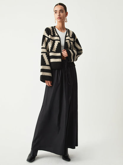 Desenli Kimono Hırka
