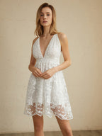 Sırtı Açık Mini Elbise