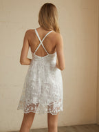 Sırtı Açık Mini Elbise