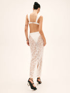 Dantel Plaj Mayo Eteği Pareo