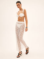 Dantel Plaj Mayo Eteği Pareo