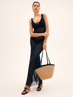 Şeffaf Mayo Eteği Pareo