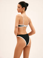 Kontrast Detaylı Bikini Takımı