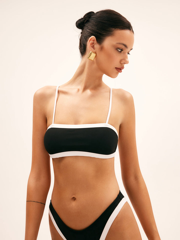 Kontrast Detaylı Bikini Takımı