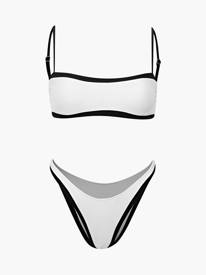 Kontrast Detaylı Bikini Takımı